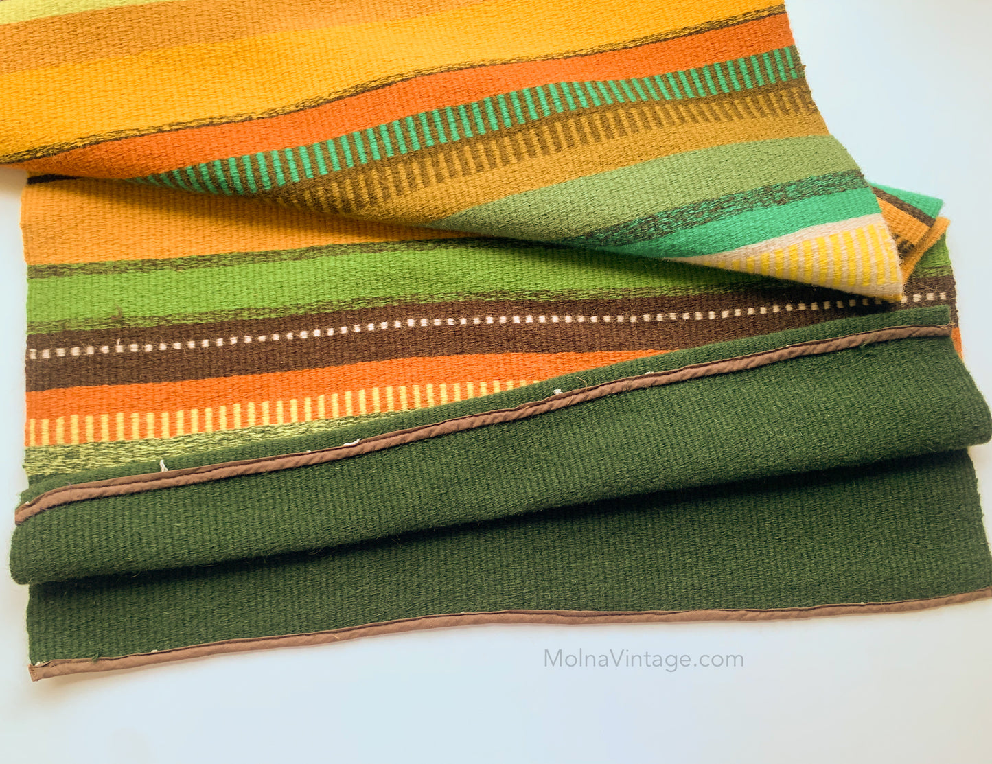 Wool textile “Forest Harvest” | Finland, circa 1970s