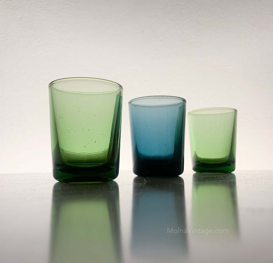 Riihimäki | Brutalist set of 3 shot glasses
