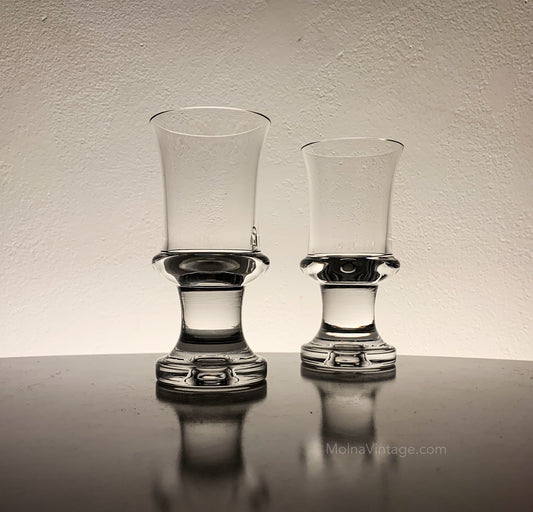 Tapio Wirkkala Tavastia 2 glasses | Iittala Finland