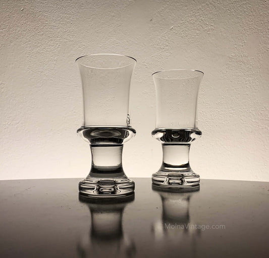 Tapio Wirkkala Tavastia 2 glasses | Iittala Finland