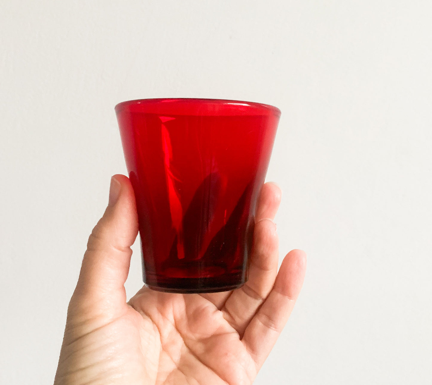 Ruby Riihimäki glass, 1960s