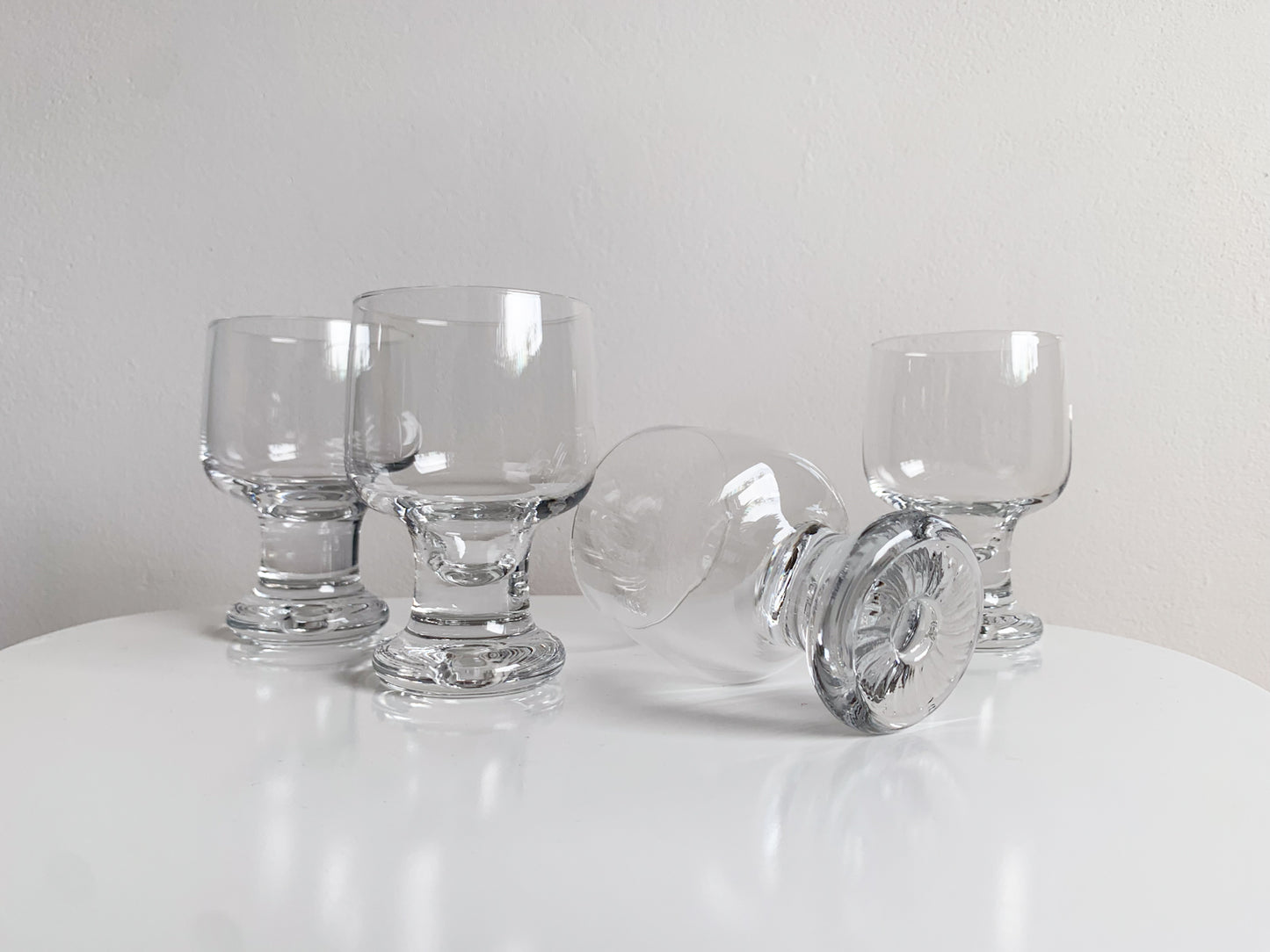 Tapio Wirkkala Iittala, Joiku Wine Glass Set with Original Box