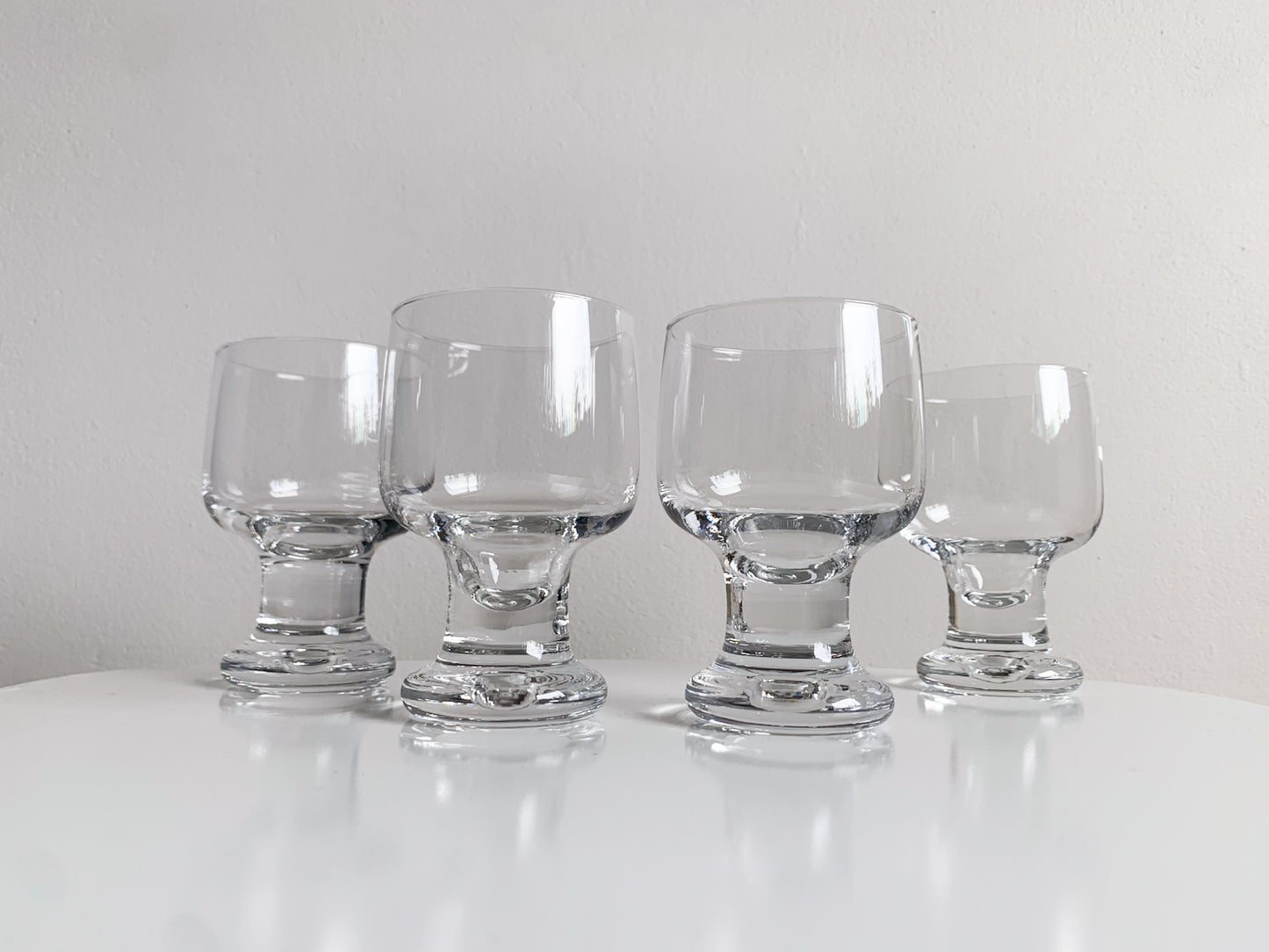 Tapio Wirkkala Iittala, Joiku Wine Glass Set with Original Box