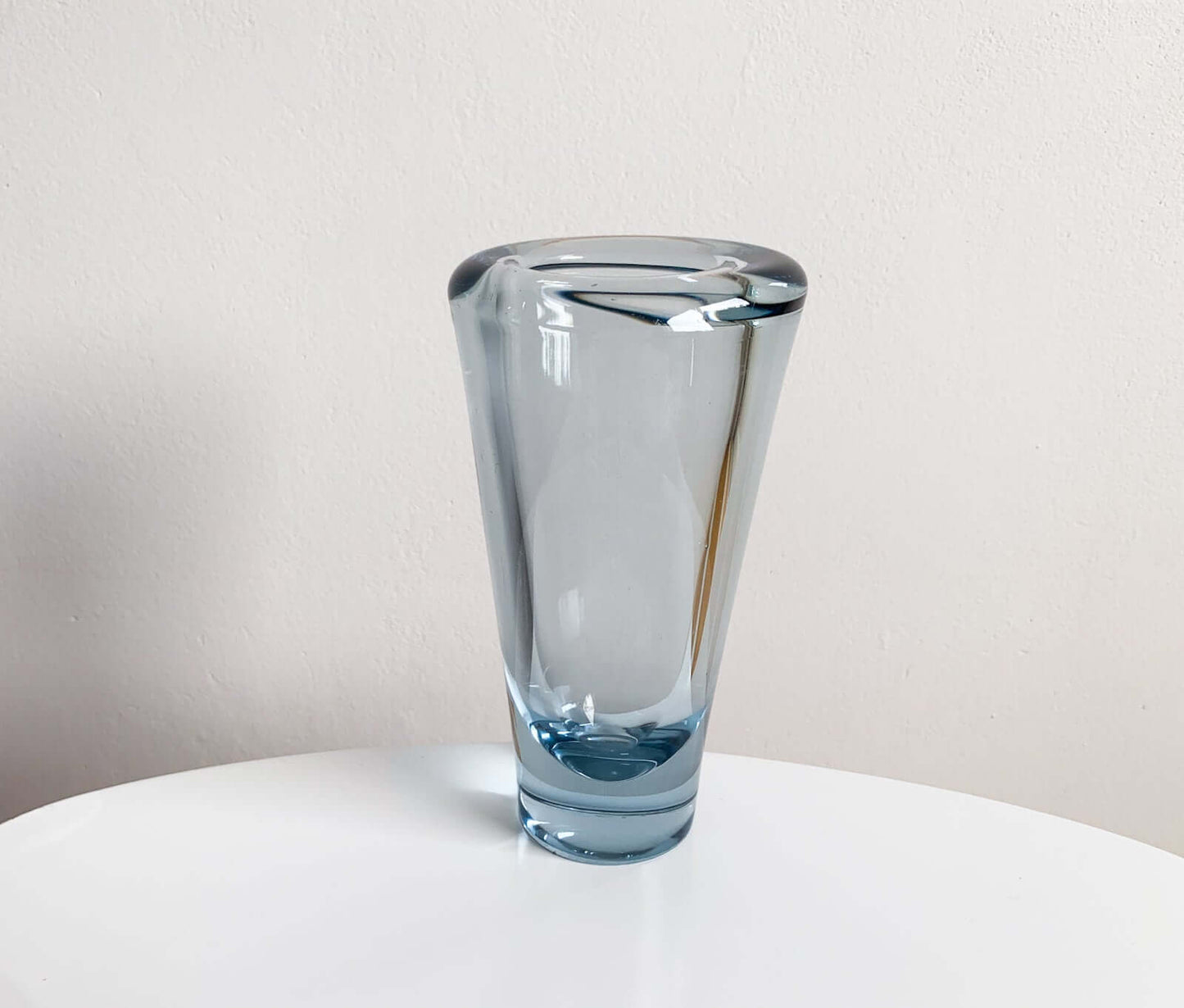 Per Lutken Holmegaard, vase Umanak Aqua 18 cm