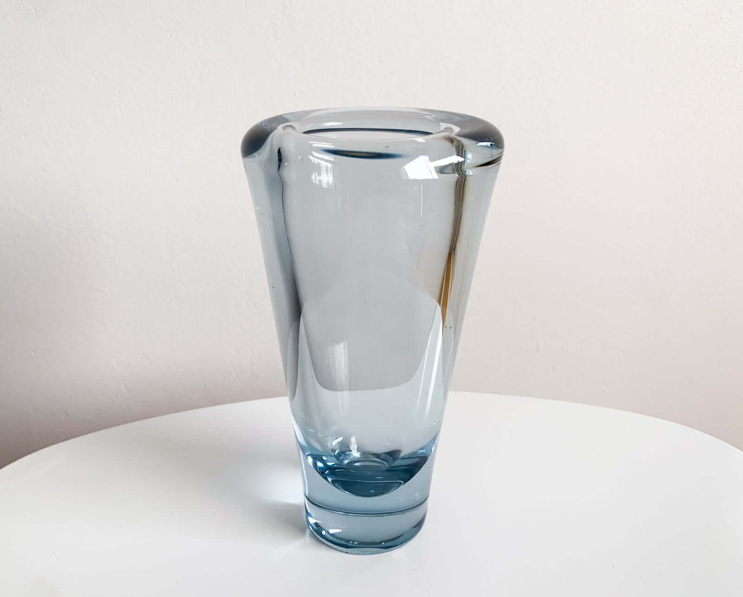 Per Lutken Holmegaard, vase Umanak Aqua 18 cm