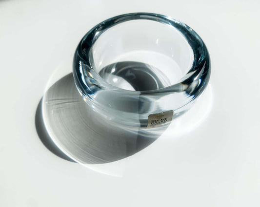 Holmegaard Per Lutken, Art glass bowl, Denmark 1960s