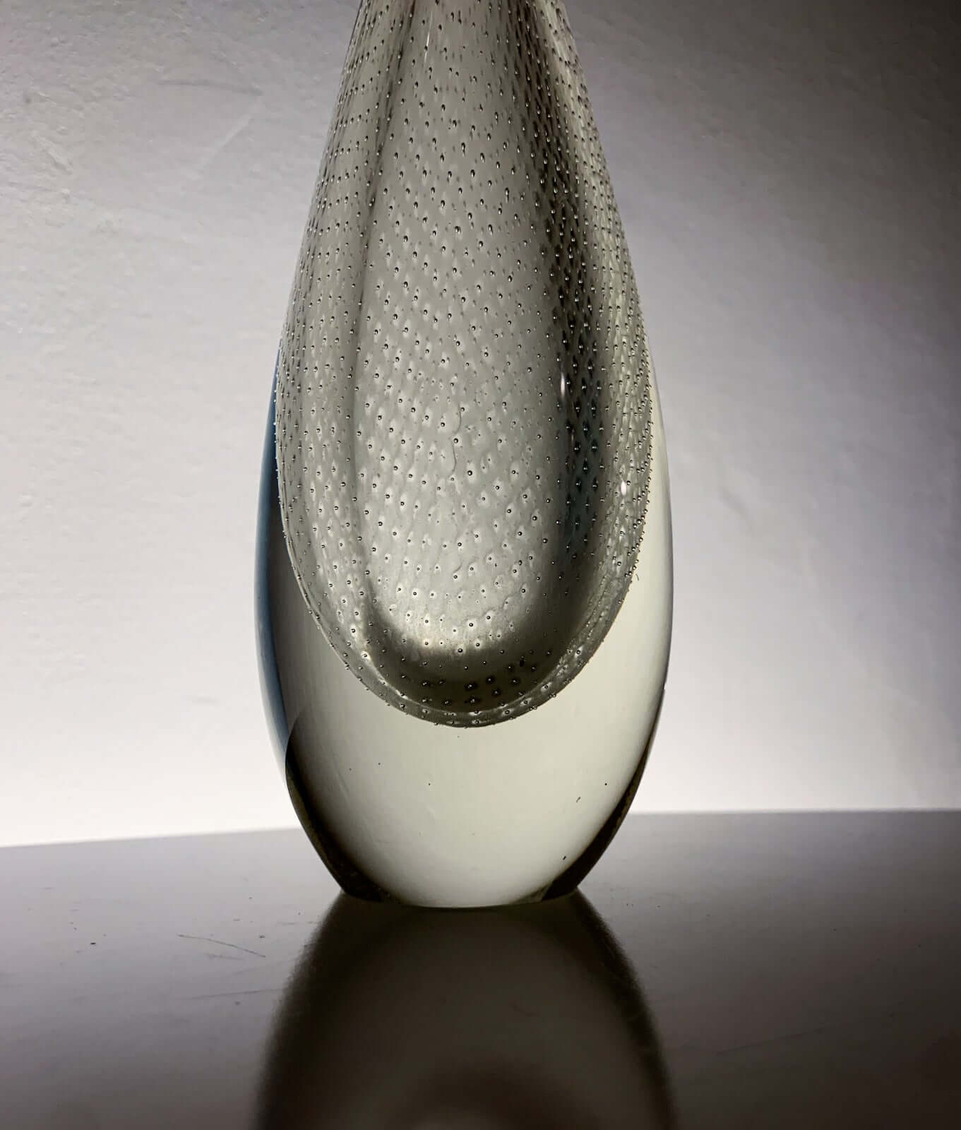 Mikko Helander Humppila | Bullicante crystal vase, Signed