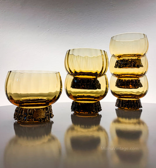 Kaarna Punch Glasses, Set of 6 | Pentti Sarpaneva