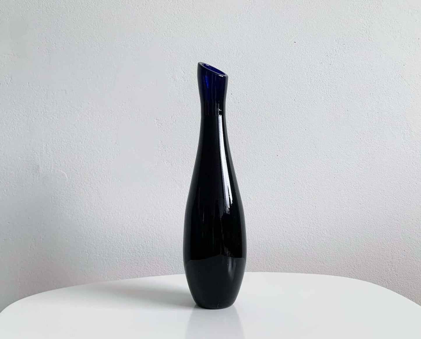 Riihimaki Riihimäki Riihimäen lasi Eero Sallinen vintage Modernist vase 1960s