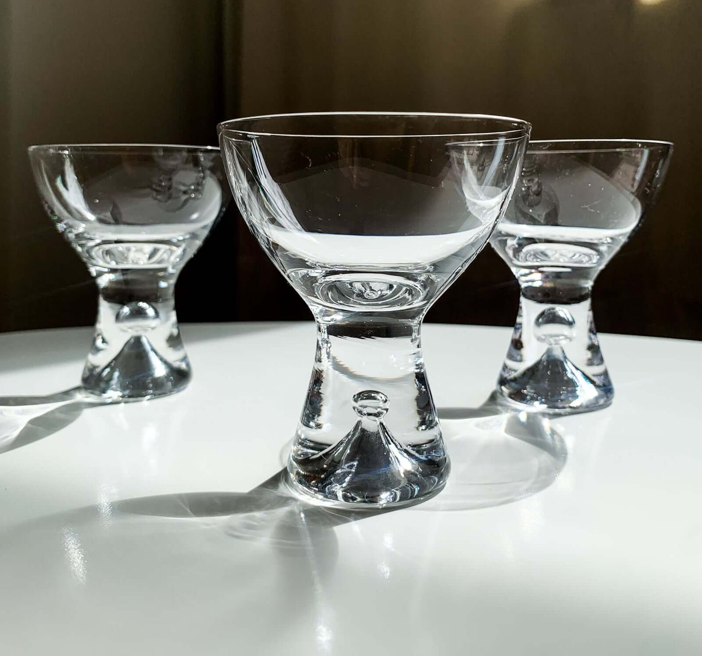 Tapio glasses Iittala | Designer Tapio Wirkkala | Finnish vintage glass | Molna Vintage shop