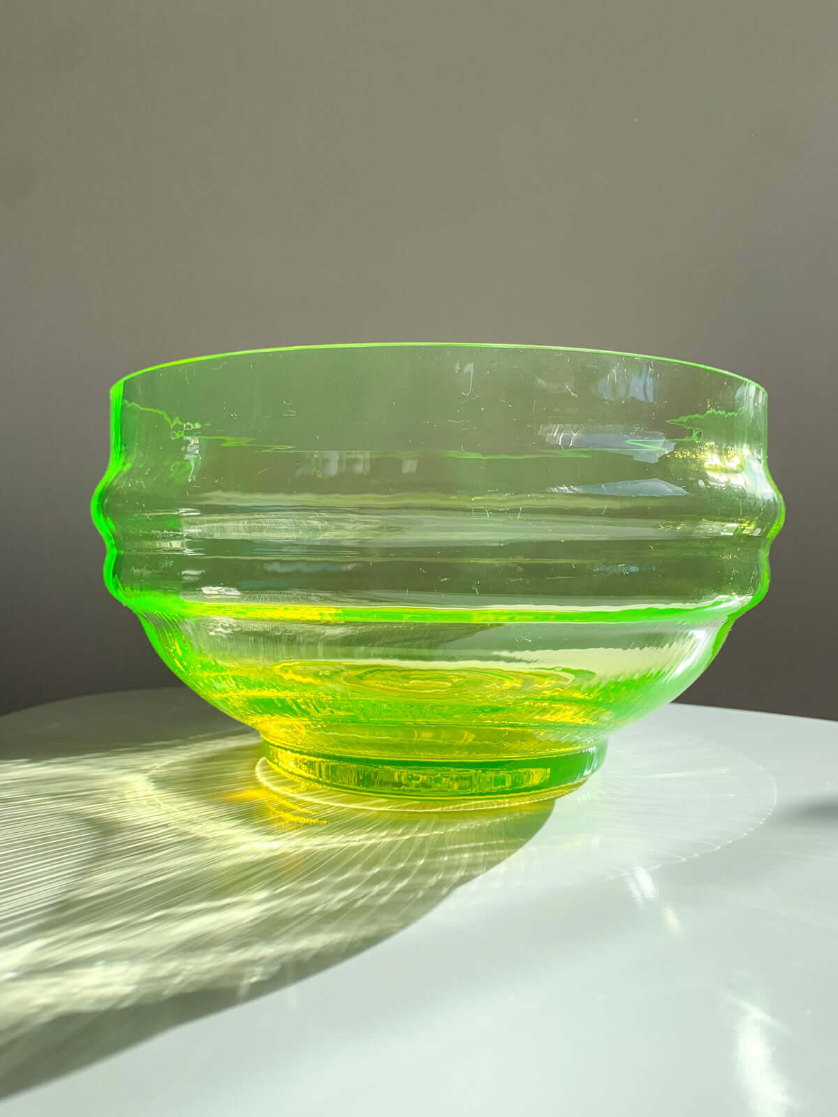 Uranium glass Riihimaki | Designer Nanny Still| Molna Vintage