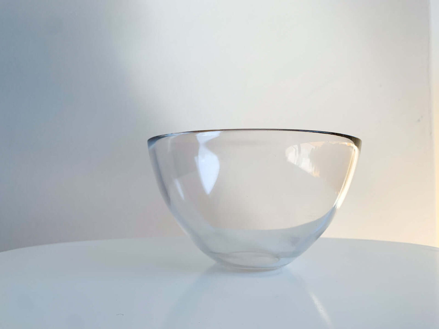 Vintage Bowl Fuga Clear Sven Palmqvist Orrefors | Molna Vintage