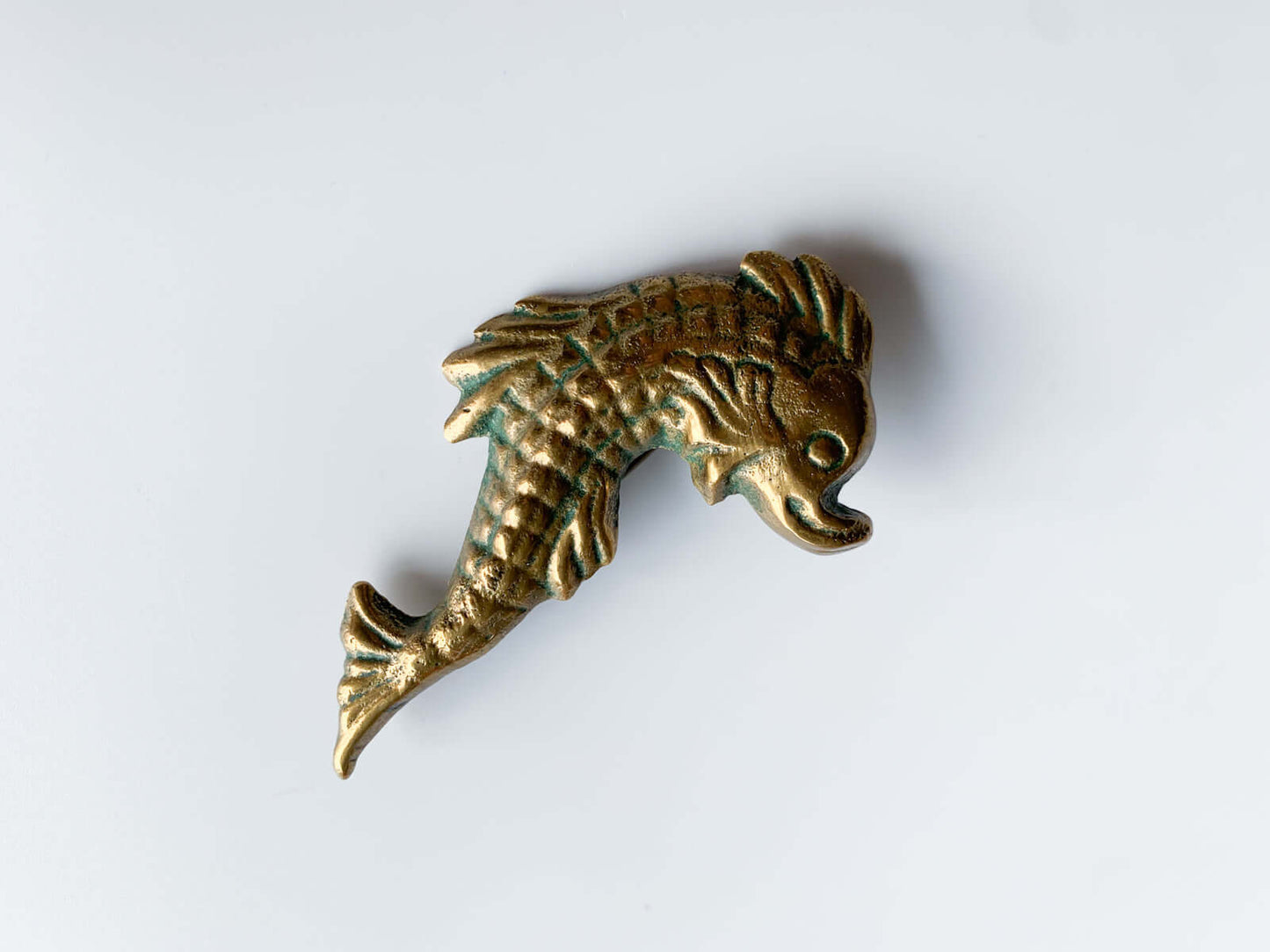 Vintage Brass Brooch 1970s VM 1980s | Molna Vintage