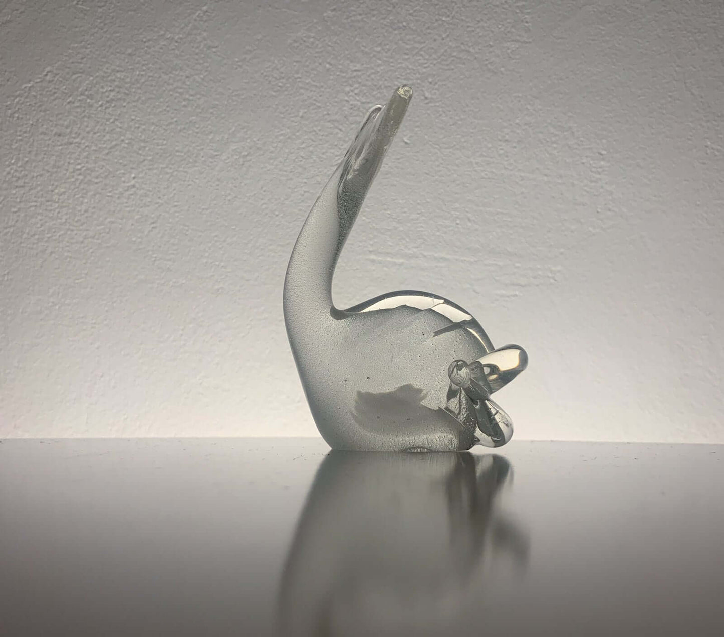 Vintage Glass sculpture Fish | Armando Jacobino Kumela | Molna Vintage