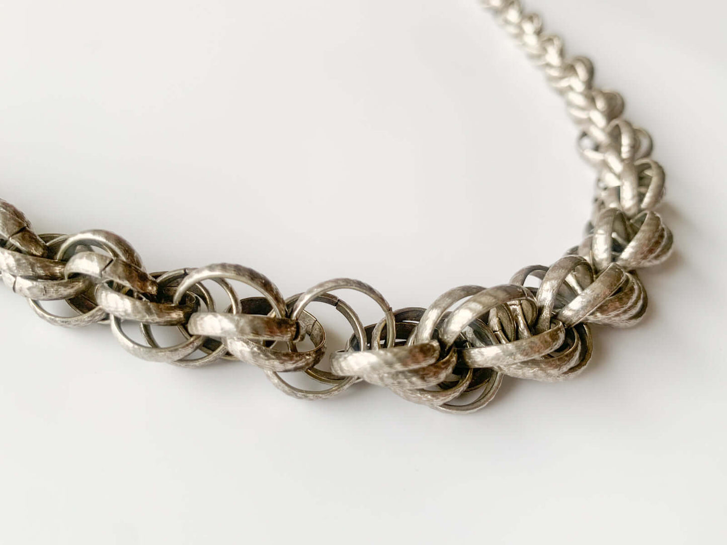 Vintage Silver chain necklace Setu | Molna Vintage