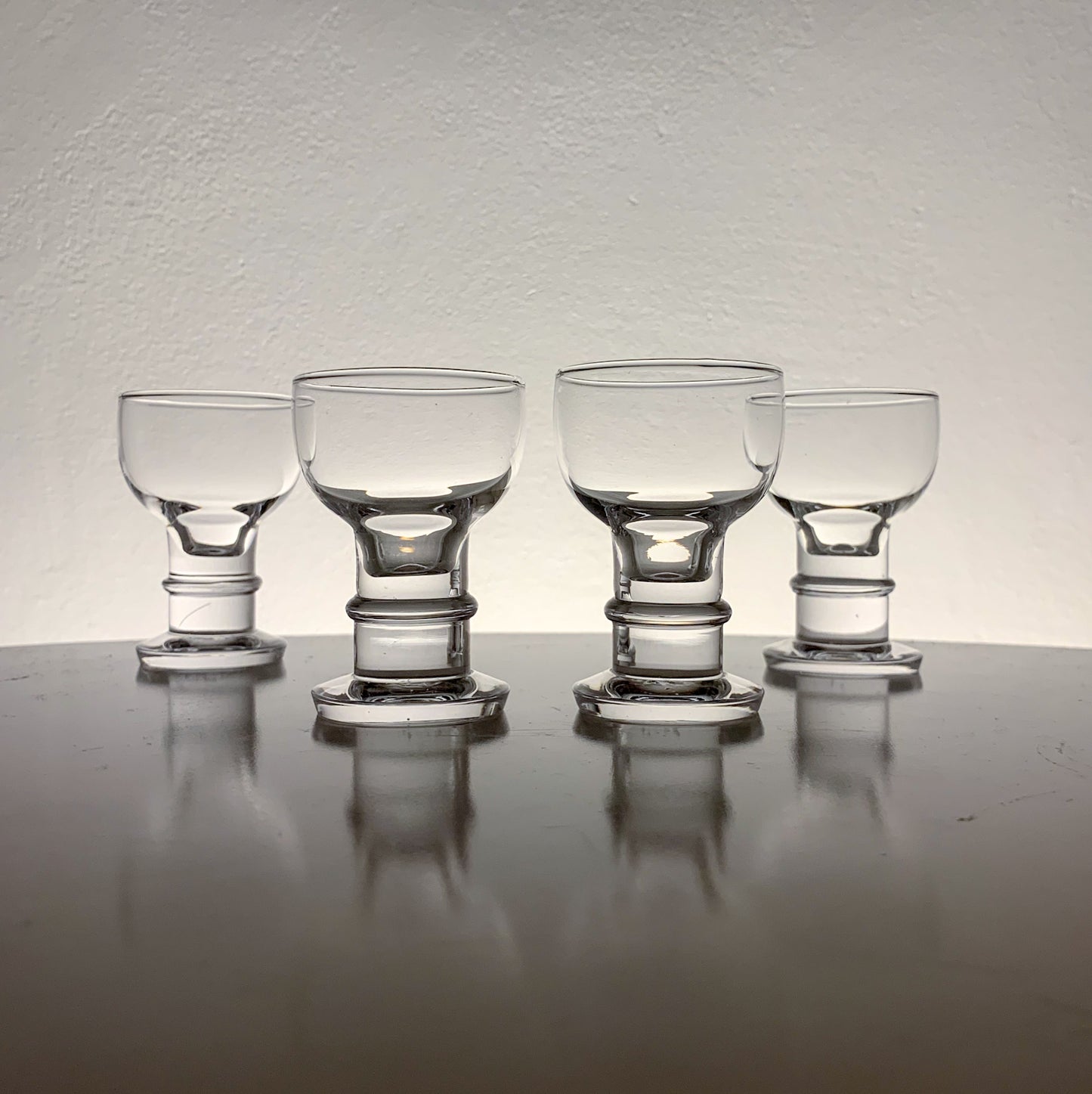 Vintage Spirits Glasses | Heikki Orvola Nuutajarvi Herttua | Molna Vintage