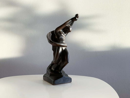 Vintage Statuette Ceramics LKSF Ukraine | Molna Vintage