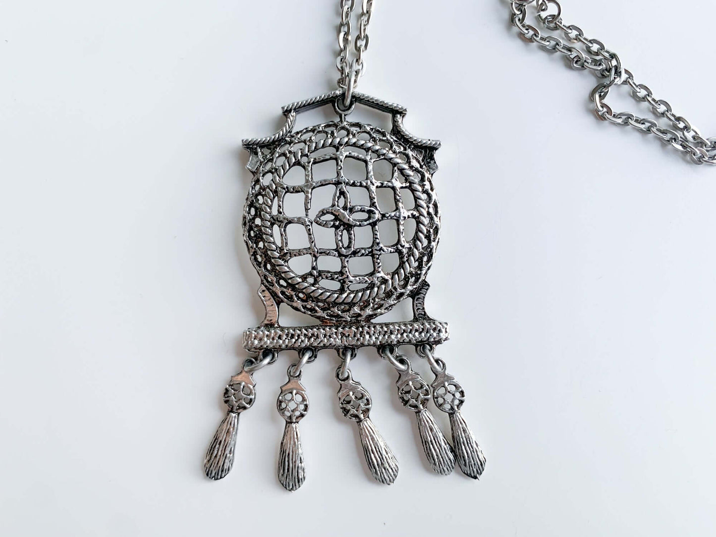 Vintage Tapani Vanhatalo Pewter Pendant | Molna Vintage