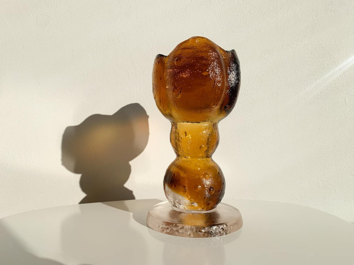 Vintage Vase Kivi Humppila Amber | Molna Vintage