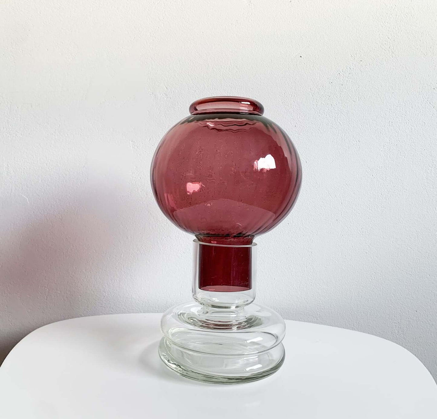 Vintage candle holder Tuikku Nanny Still Riihimäen lasi | Molna Vintage