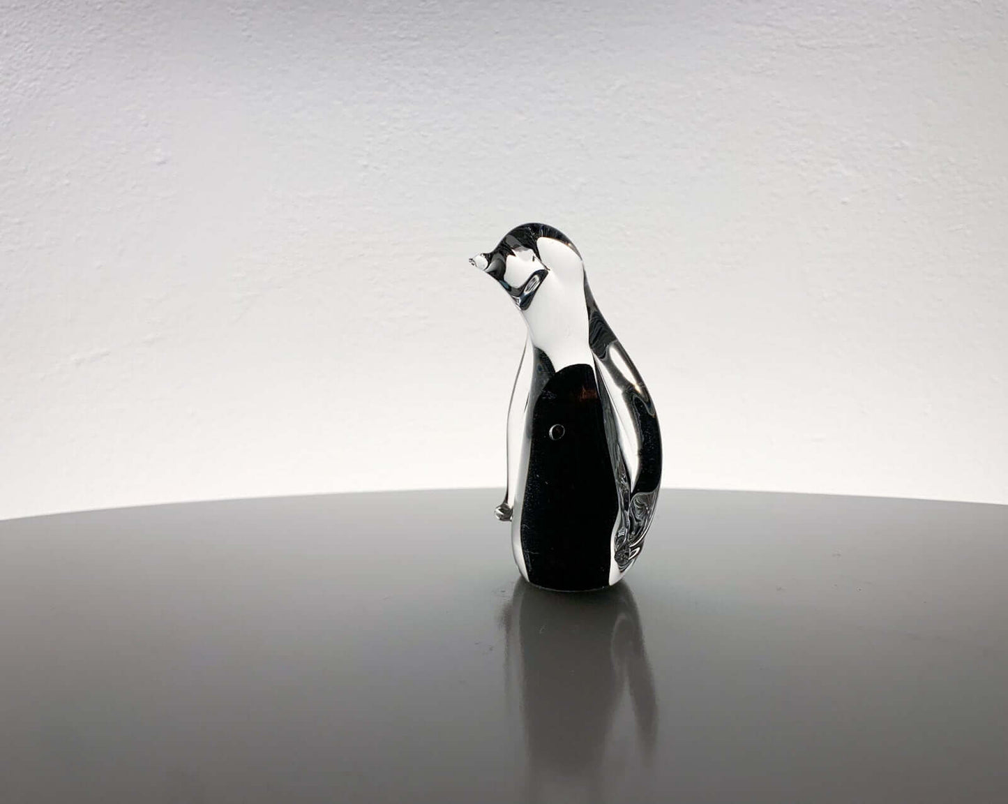 Vintage glass figurine Penguin