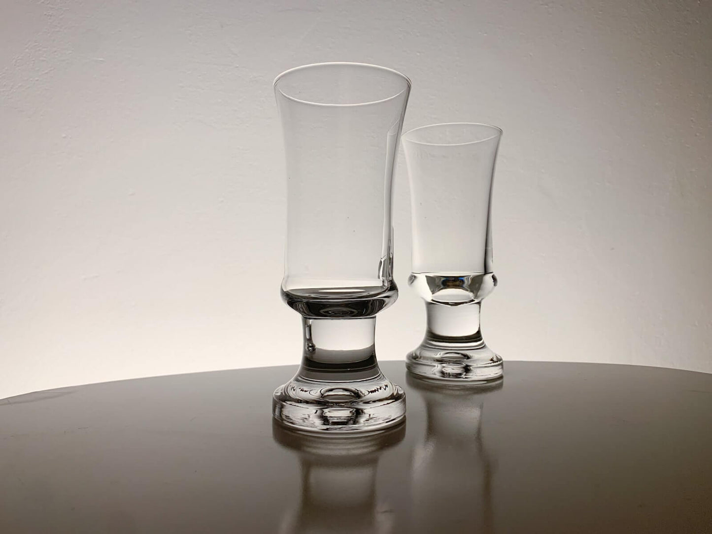 Vintage glasses Tavastia sparkling wine