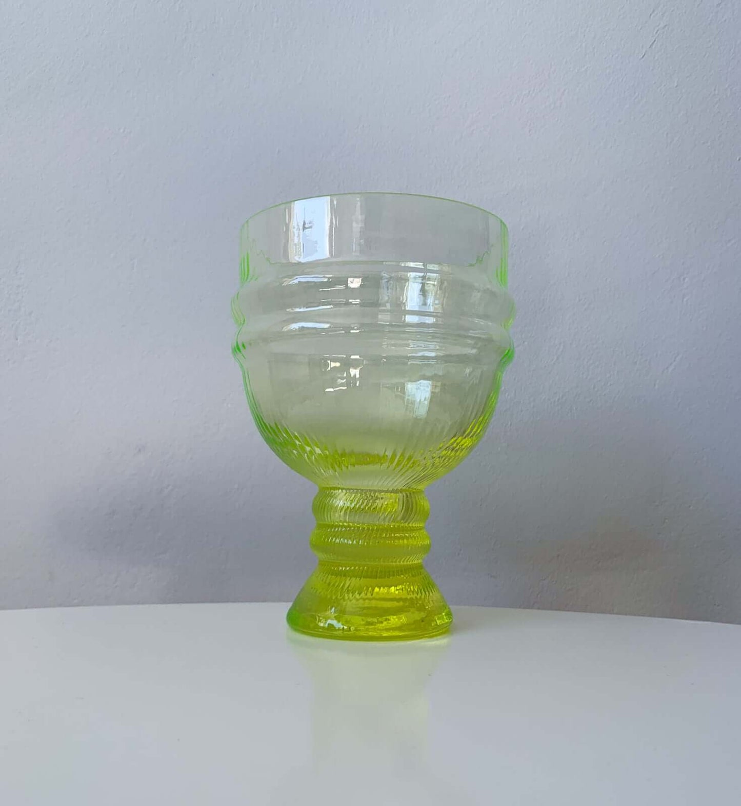 Uranium glass, midcentury design | Finnish glass