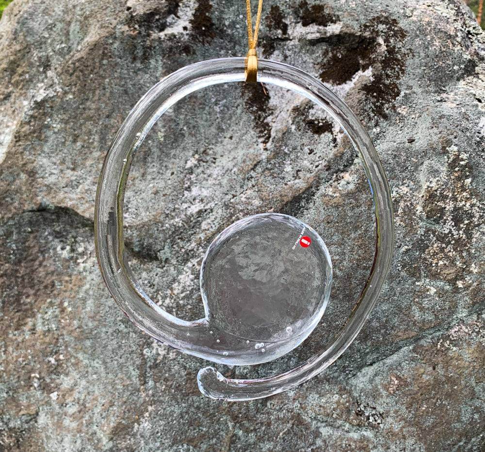 Vintage Artwork, suncatcher window decor. Designer Valto Kokko, Iittala Finland