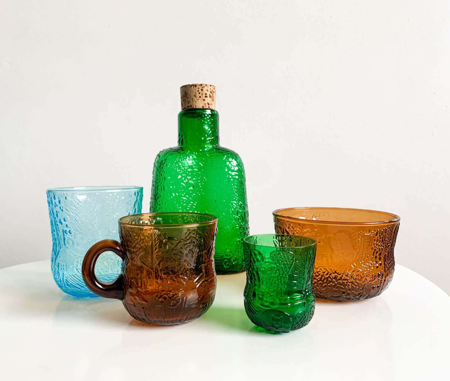 Designer Oiva Toikka | Collection of vintage glass on Molna Vintage