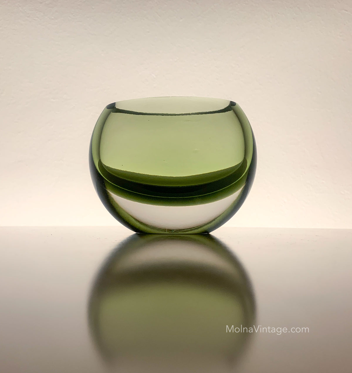 3304 art glass | Tapio Wirkkala Iittala| Molna Vintage
