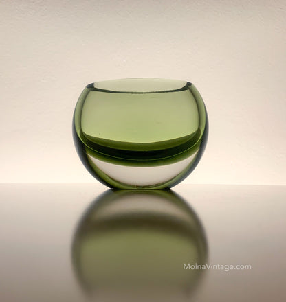 3304 art glass | Tapio Wirkkala Iittala| Molna Vintage