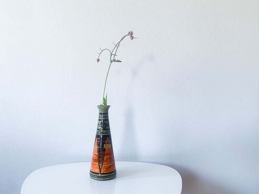Vase Flamenco by Knud Johansen, Syco ceramics, 1950s