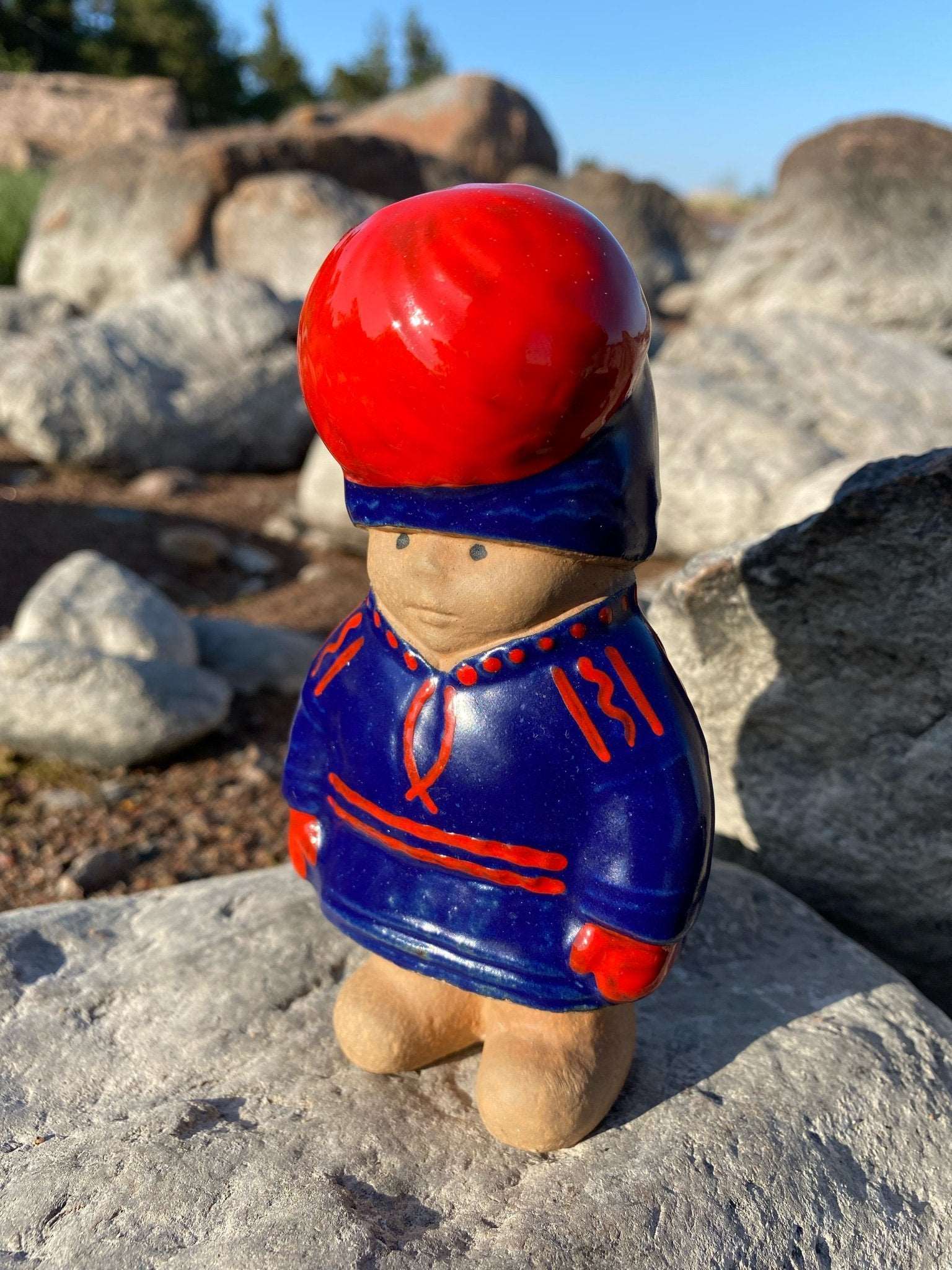 Figurine Lars, Gustavsberg Sweden, designer Lisa Larson