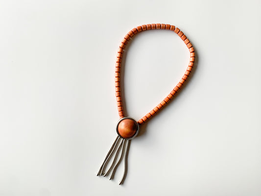 Aarikka Finland Vintage Wooden Necklace  | Molna