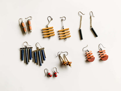 Collection of Aarikka earrings | Molna Vintage
