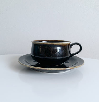 Arabia Finland | PW Coffee set cup saucer Peter Winquist | Molna Vintage