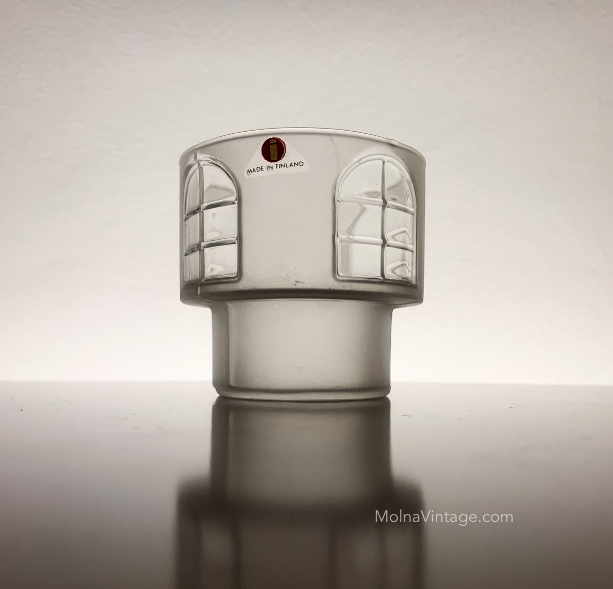 Balladi Matte Candleholder | Iittala Jorma Vennola | Molna Vintage