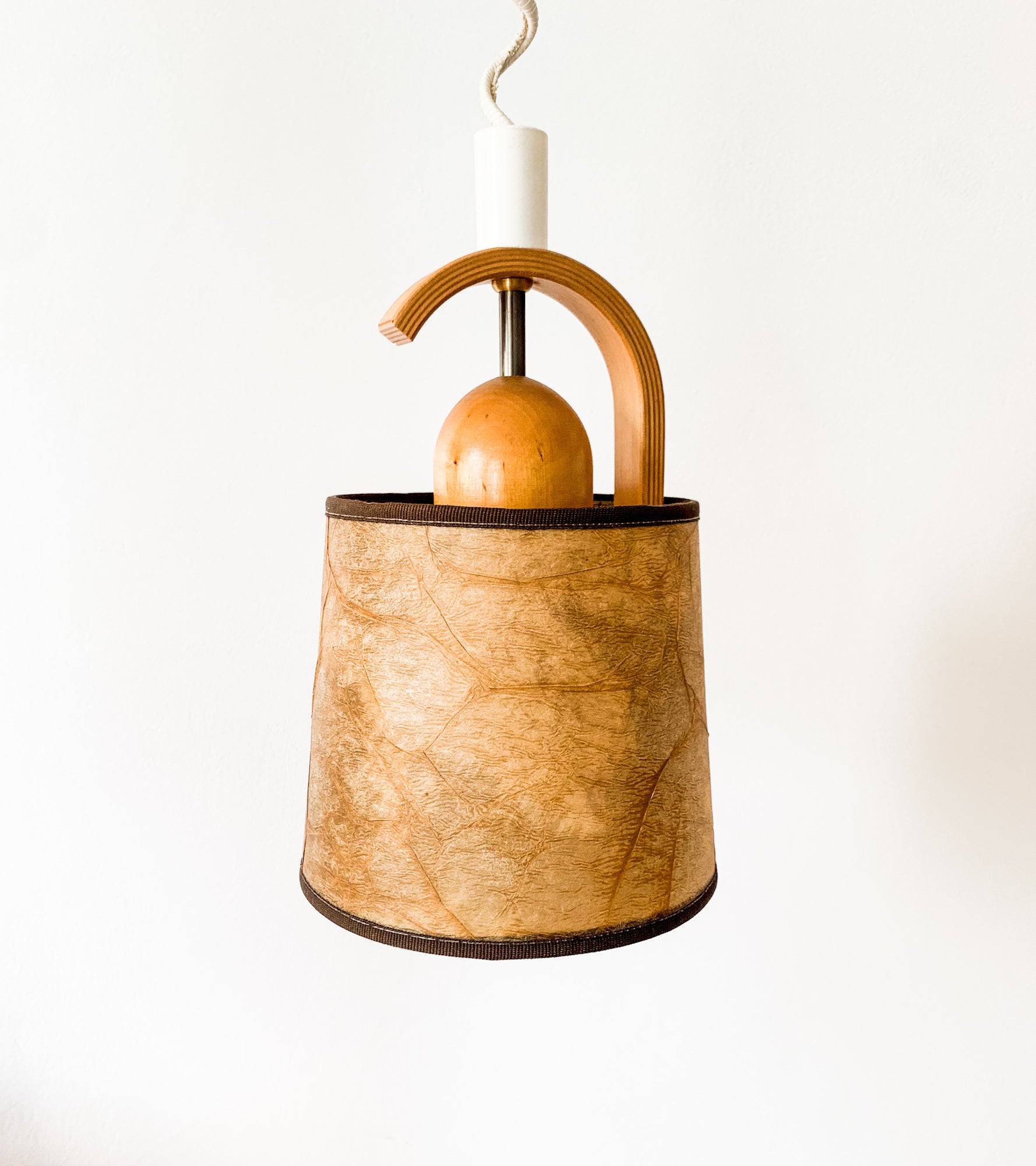 Belid Pendant Lamp Birch Wood | Swedish Design | Molna Vintage