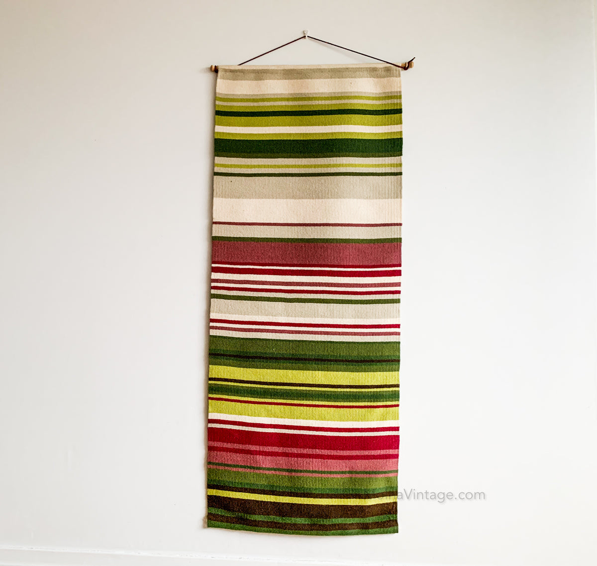 Berry Meadow Raanu Tapestry Wool Rug | Molna Vintage