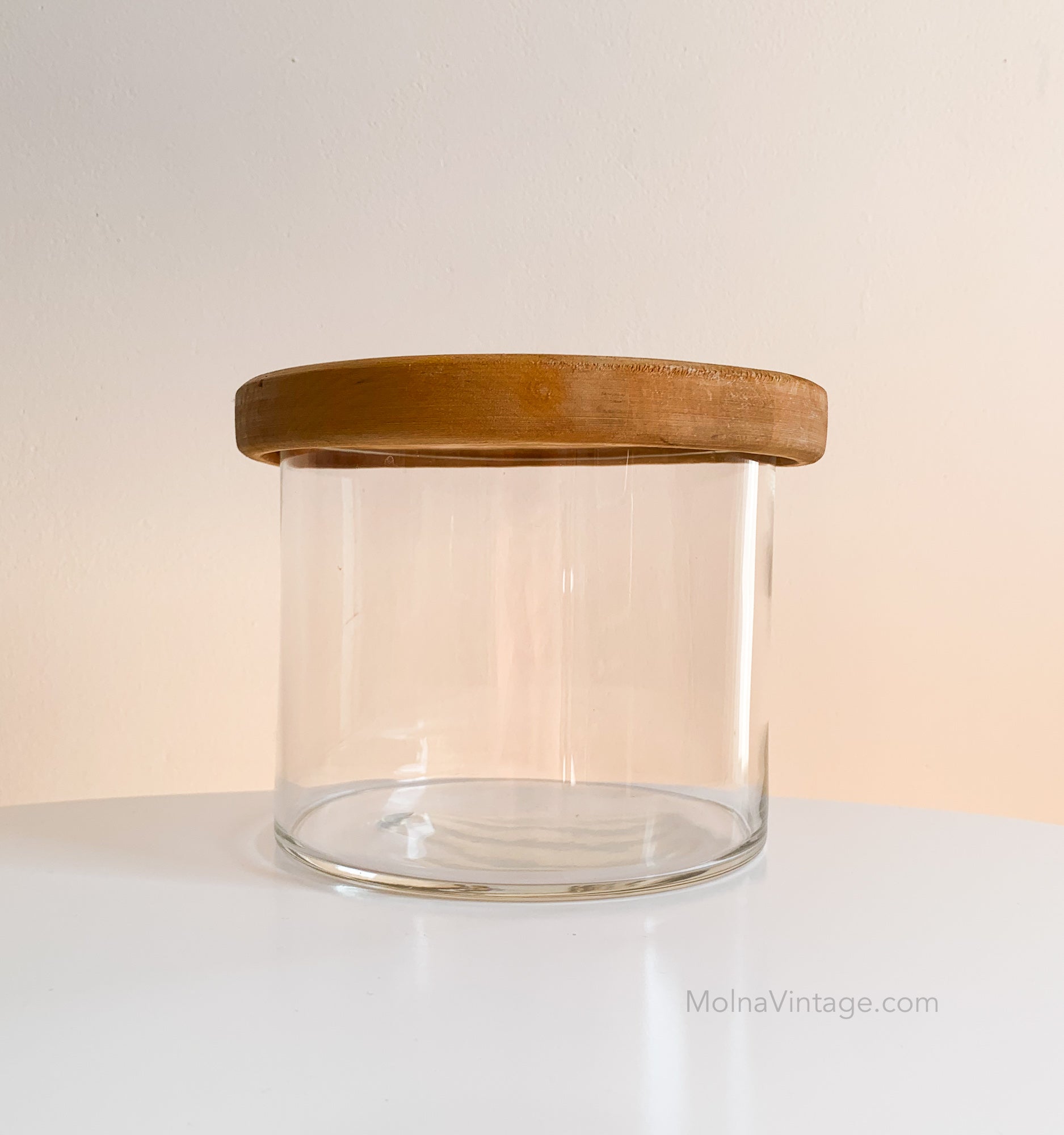 Bowl Purtilo Wooden Lid | Kaj Franck Nuutajarvi | Molna Vintage