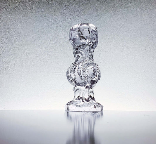 Brutalist glass Lindshammar | Swedish design