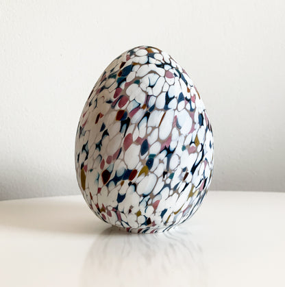 Decorative egg multicolored | Monica Backstrom Boda| Molna Vintage