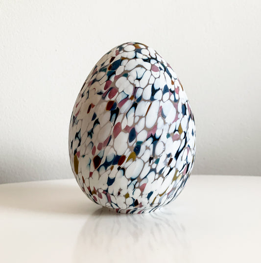 Decorative egg multicolored | Monica Backstrom Boda| Molna Vintage
