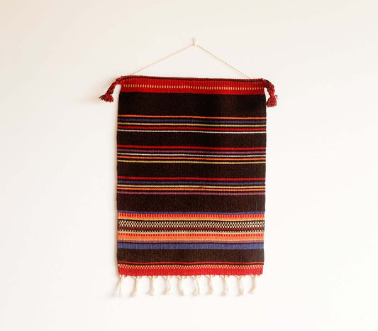 Elsa Montell-Saanio rug | Wall Textile Maddar ahku | Wool Raanu rug Lapland | Molna Vintage