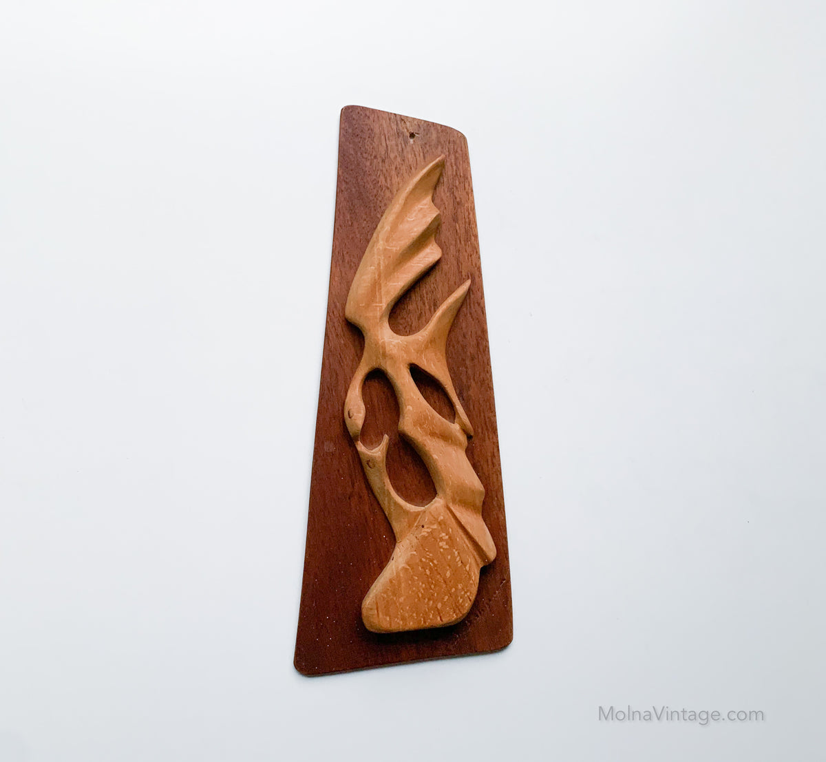 Finnish Modernist Wooden Bird Plaque | Molna Vintage