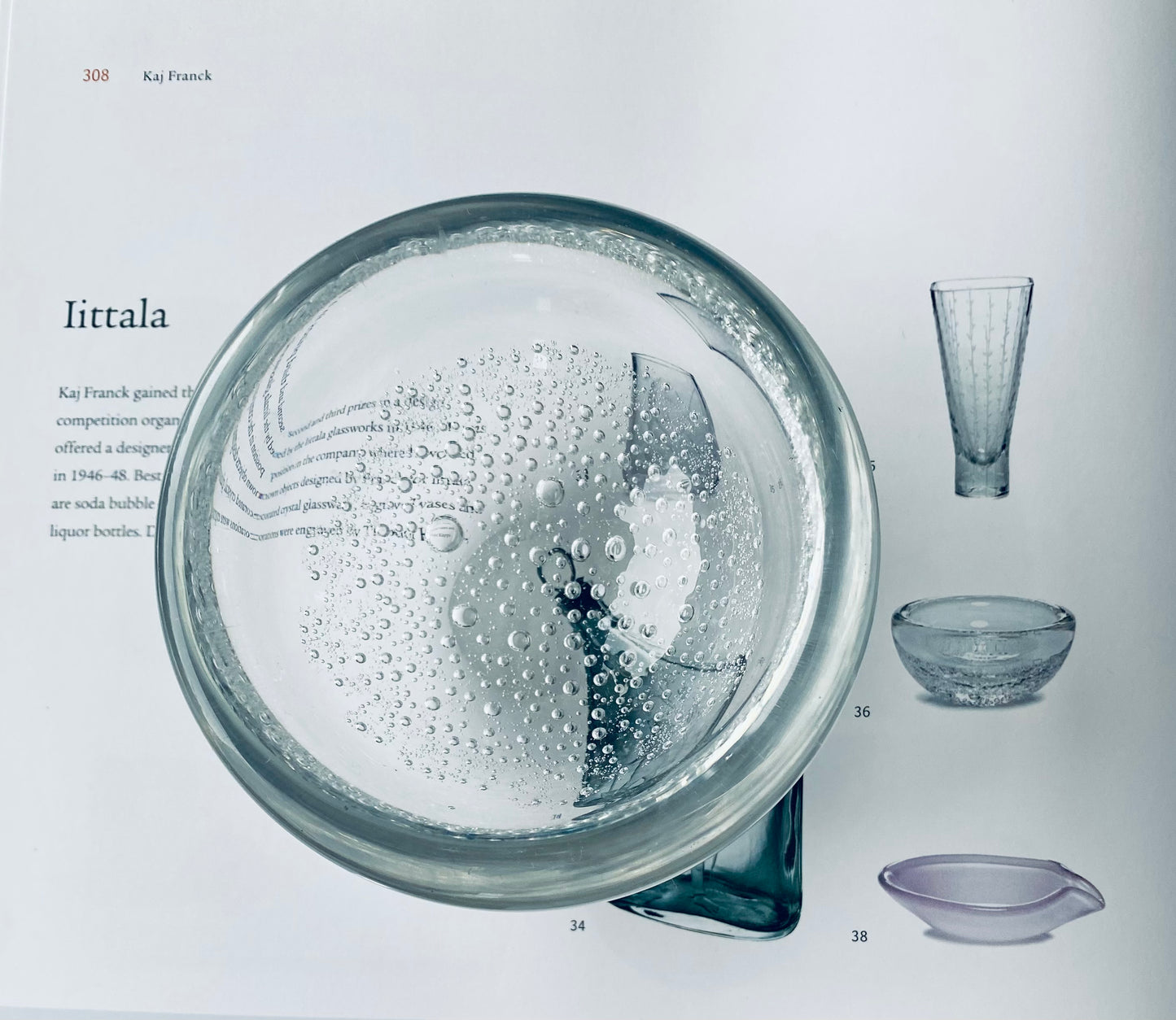 Kaj Franck Iittala | Soda Bubbles Glass Bowl 3239