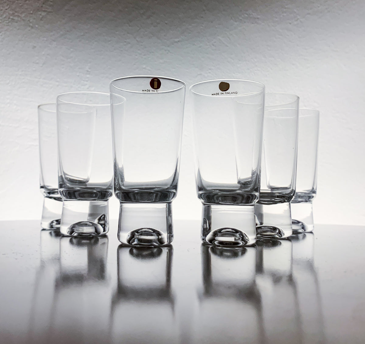 Future shot glass set | Tapio Wirkkala Iittala | Molna Vintage