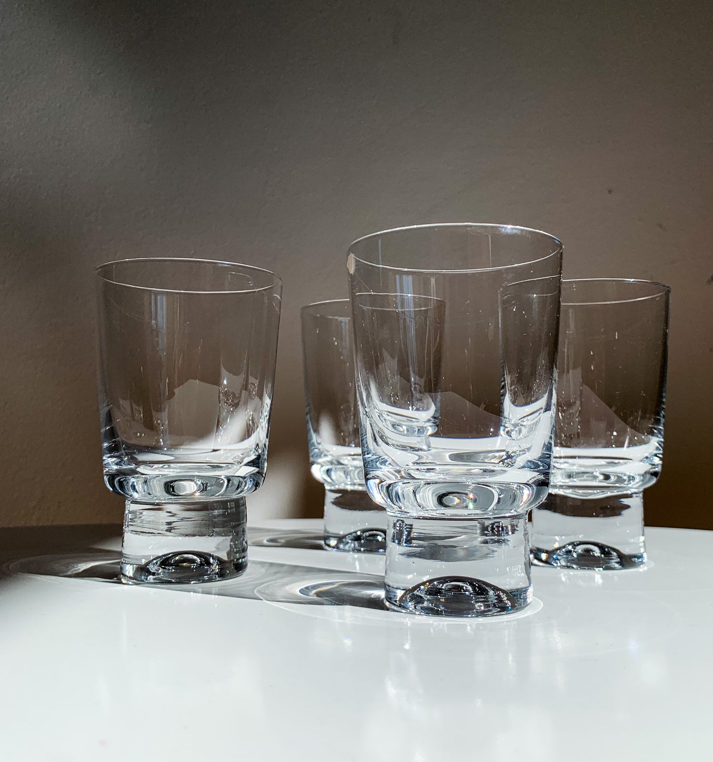 Glass tumblers Future Tapio Wirkkala | Whiskey Glass Iittala | Molna Vintage