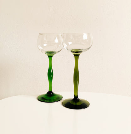 Goran Hongell 2 Wine Glasses | Karhula Iittala | Molna Vintage
