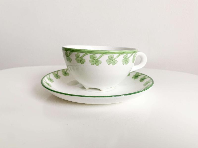 Vintage coffee tea cup, saucer Gunnar, designer Gunnar Wennerberg, Gustavsberg Sweden 70s